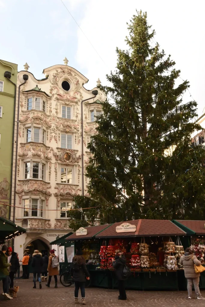 mercado navideño en Innsbruck