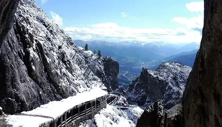 Glaciar Eisriesenwelt en Werfen, Austria